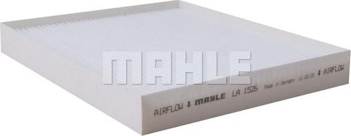 MAHLE LA 1526 - Filtr, daxili hava furqanavto.az