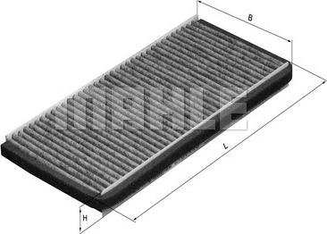 MAHLE LAK 448 - Filtr, daxili hava furqanavto.az