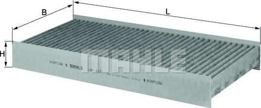 MAHLE LAK 410 - Filtr, daxili hava furqanavto.az