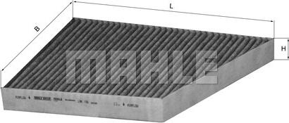 MAHLE LAK 156 - Filtr, daxili hava furqanavto.az