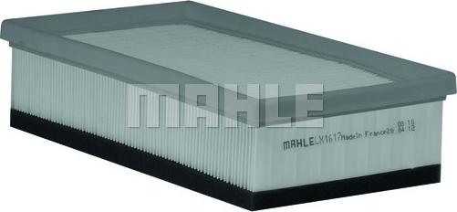 MAHLE LX 1617 - Hava filtri furqanavto.az