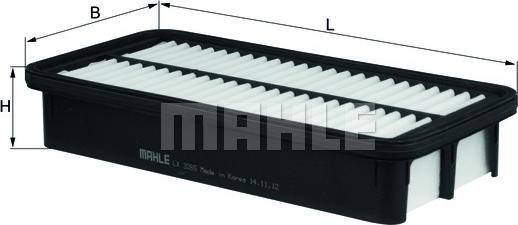 MAHLE LX 3265 - Hava filtri furqanavto.az