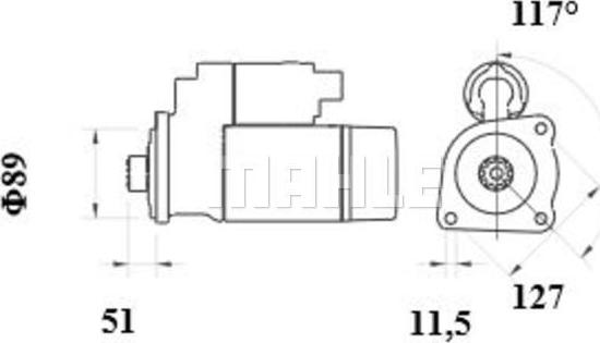 MAHLE MS 948 - Başlanğıc furqanavto.az