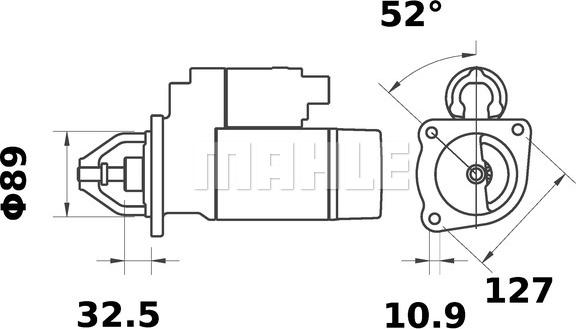 MAHLE MS 95 - Başlanğıc furqanavto.az