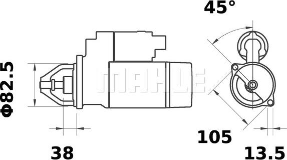 MAHLE MS 96 - Başlanğıc furqanavto.az