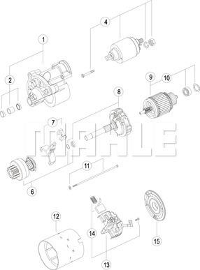 MAHLE MS 455 - Başlanğıc furqanavto.az