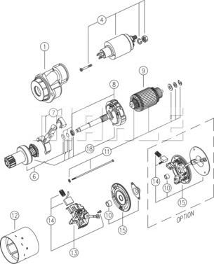 MAHLE MS 48 - Başlanğıc furqanavto.az