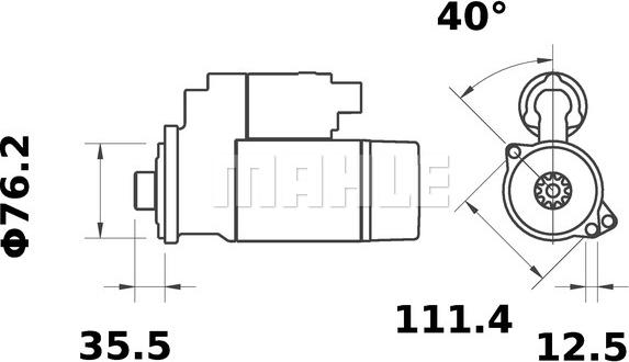 MAHLE MS 48 - Başlanğıc furqanavto.az