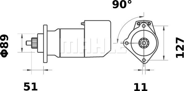 MAHLE MS 470 - Başlanğıc furqanavto.az