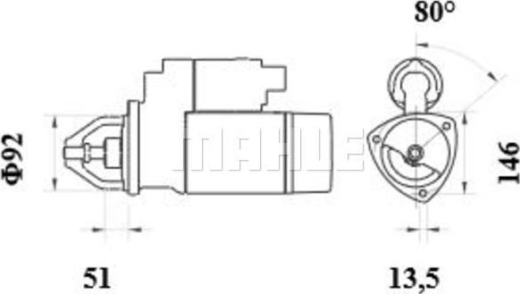 MAHLE MS 473 - Başlanğıc furqanavto.az