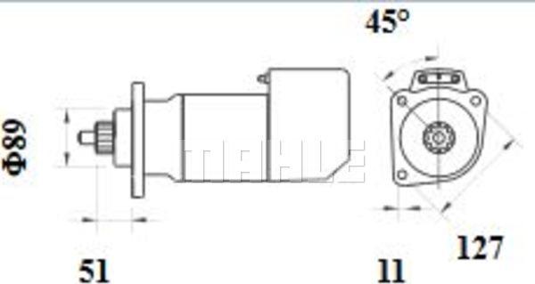 MAHLE MS 512 - Başlanğıc furqanavto.az