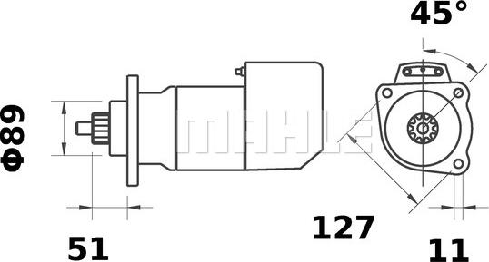 MAHLE MS 570 - Başlanğıc furqanavto.az