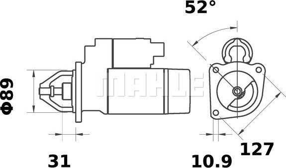 MAHLE MS 652 - Başlanğıc furqanavto.az