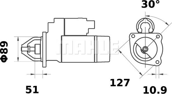 MAHLE MS 193 - Başlanğıc furqanavto.az