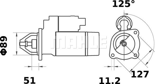 MAHLE MS 141 - Başlanğıc furqanavto.az