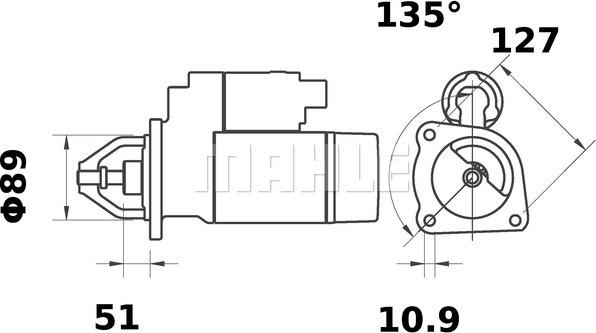 MAHLE MS 152 - Başlanğıc furqanavto.az