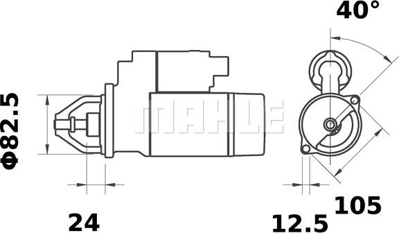 MAHLE MS 109 - Başlanğıc furqanavto.az