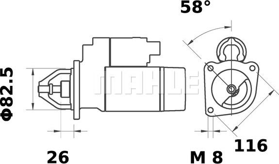 MAHLE MS 11 - Başlanğıc furqanavto.az