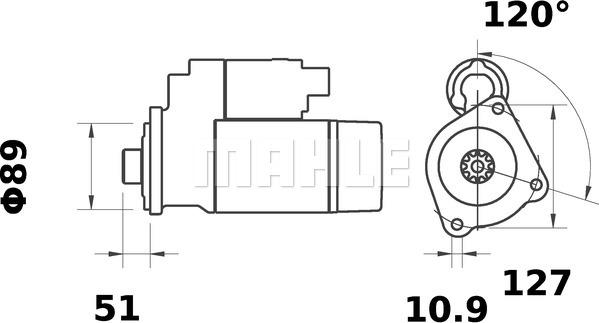 MAHLE MS 139 - Başlanğıc furqanavto.az