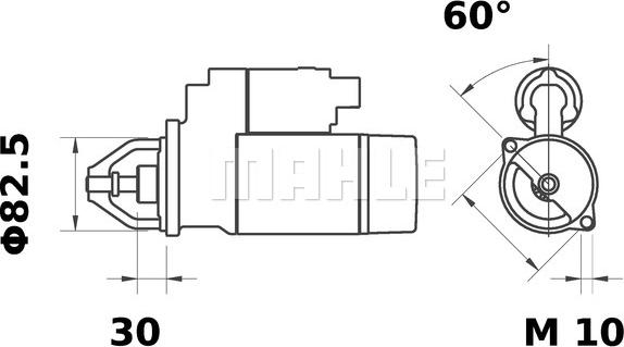 MAHLE MS 127 - Başlanğıc furqanavto.az