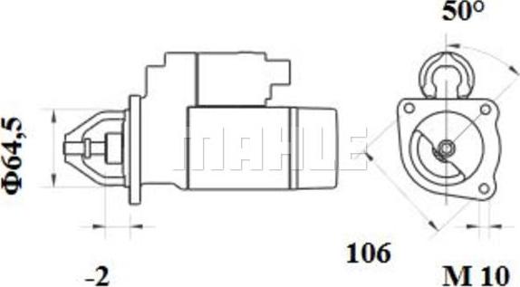 MAHLE MS 80 - Başlanğıc furqanavto.az