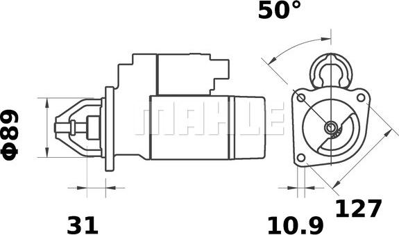 MAHLE MS 362 - Başlanğıc furqanavto.az