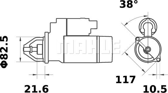 MAHLE MS 379 - Başlanğıc furqanavto.az