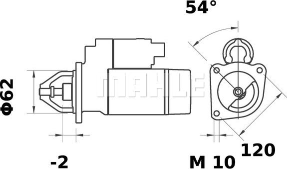 MAHLE MS 253 - Başlanğıc furqanavto.az