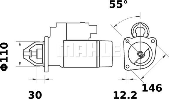 MAHLE MS 224 - Başlanğıc furqanavto.az