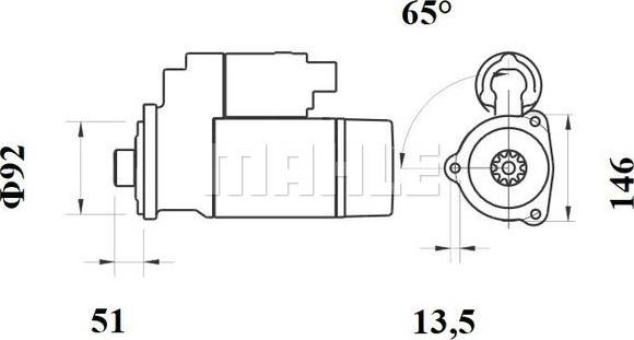 MAHLE MS 758 - Başlanğıc furqanavto.az