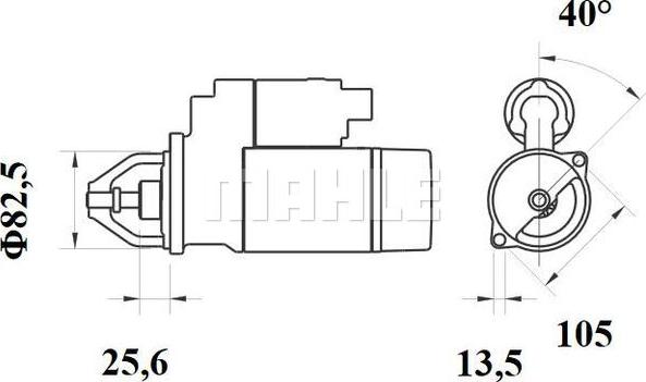 MAHLE MS 738 - Başlanğıc furqanavto.az