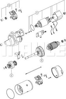 MAHLE MS 774 - Başlanğıc furqanavto.az