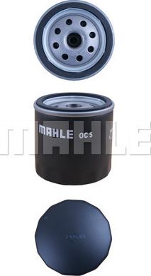 MAHLE OC 5 - Yağ filtri furqanavto.az