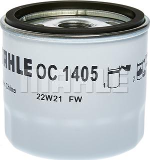 MAHLE OC 1405 - Yağ filtri furqanavto.az