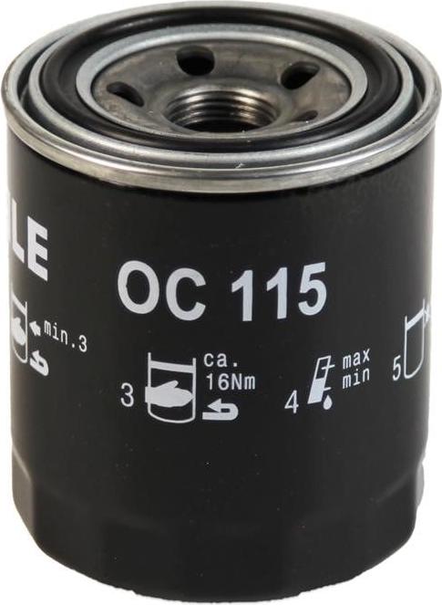 MAHLE OC 115 - Yağ filtri furqanavto.az
