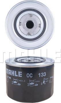 MAHLE OC 133 - Yağ filtri furqanavto.az