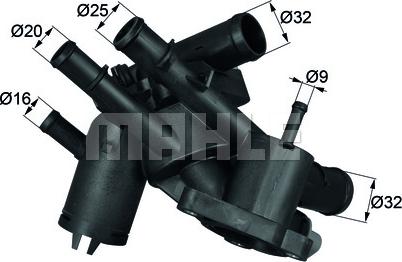 MAHLE TM 4 109 - Termostat, soyuducu furqanavto.az