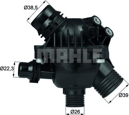 MAHLE TM 14 97 - Termostat, soyuducu furqanavto.az