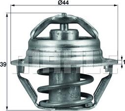 MAHLE TX 90 87D - Termostat, soyuducu furqanavto.az