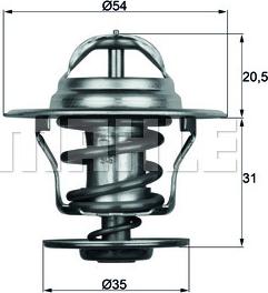 MAHLE TX 15 84D - Termostat, soyuducu www.furqanavto.az