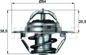 MAHLE TX 3 83D - Termostat, soyuducu furqanavto.az