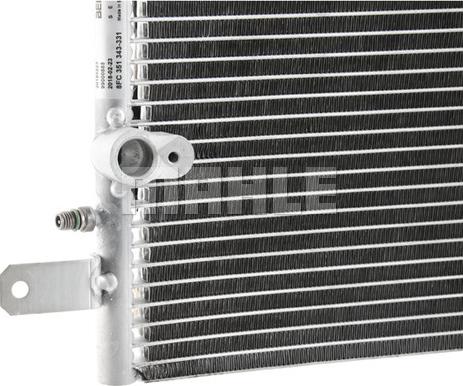 MAHLE AC 792 000P - Kondenser, kondisioner furqanavto.az