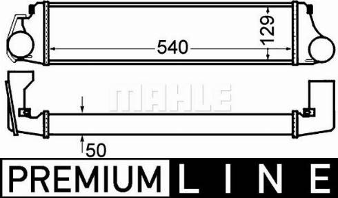 MAHLE CI 337 000P - Intercooler, şarj cihazı furqanavto.az