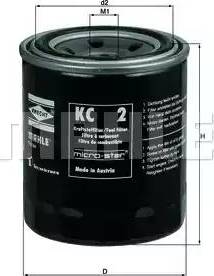 MAHLE KC 2 - Yanacaq filtri furqanavto.az