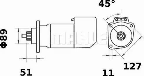 MAHLE MS 516 - Başlanğıc furqanavto.az