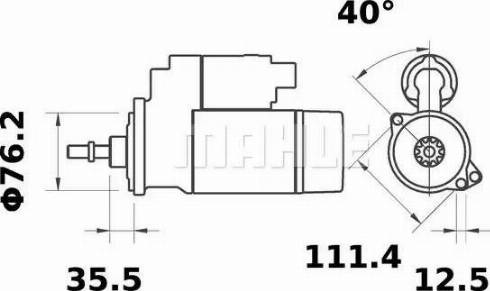 MAHLE MS 371 - Başlanğıc furqanavto.az