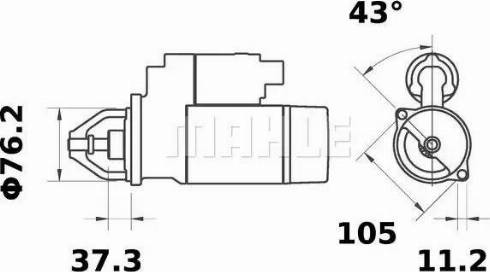 MAHLE MS 189 - Başlanğıc furqanavto.az