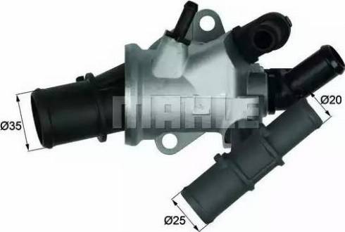 MAHLE TI 171 88 - Termostat, soyuducu furqanavto.az