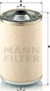 Mann-Filter BF 1018/1 - Yanacaq filtri furqanavto.az