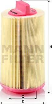 Mann-Filter C 14 114 - Hava filtri www.furqanavto.az